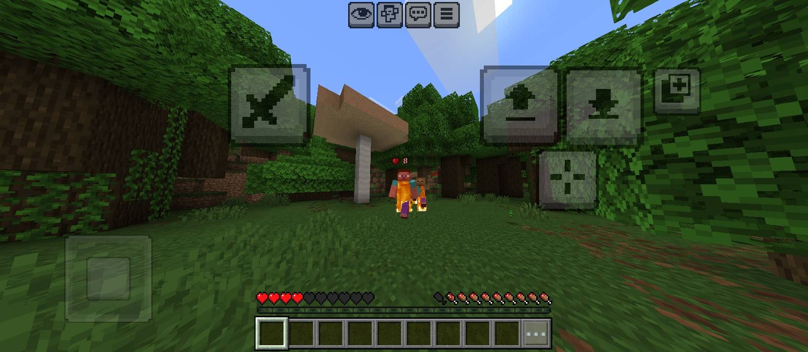 Player Heart Indicator screenshot active