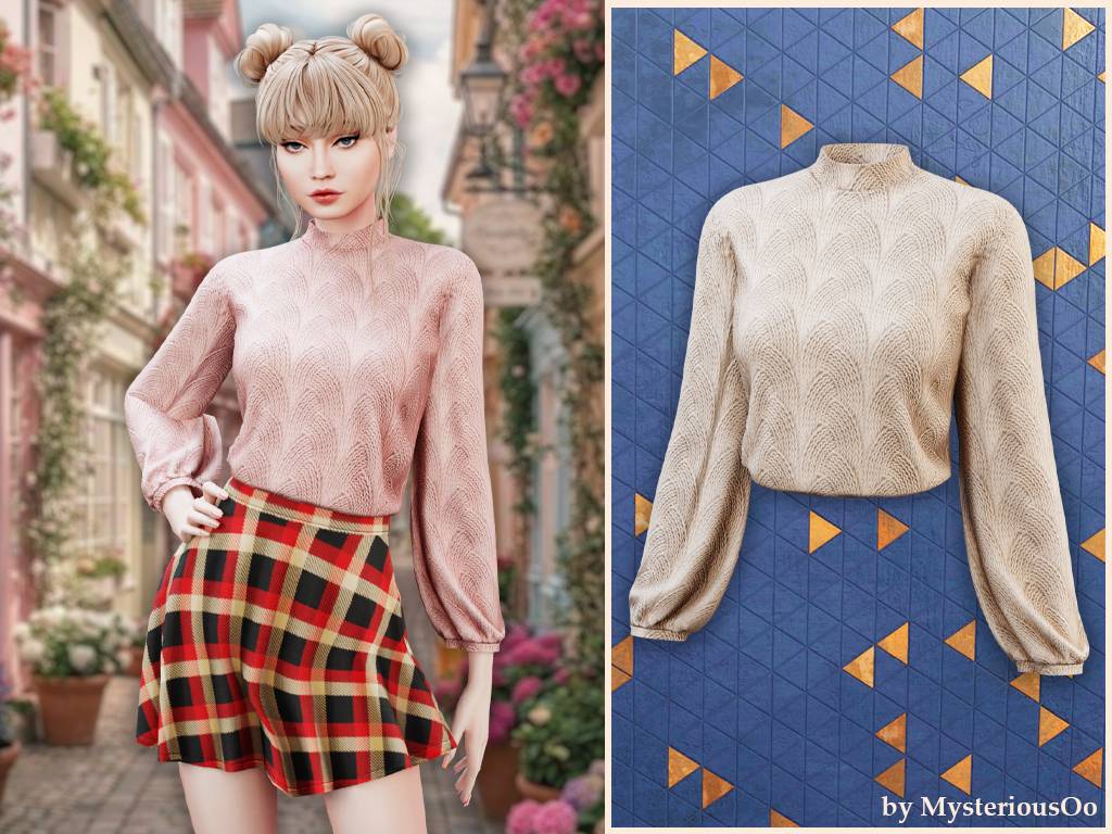 MysteriousOoMockNeckBalloonSleeveSweater0907.jpg