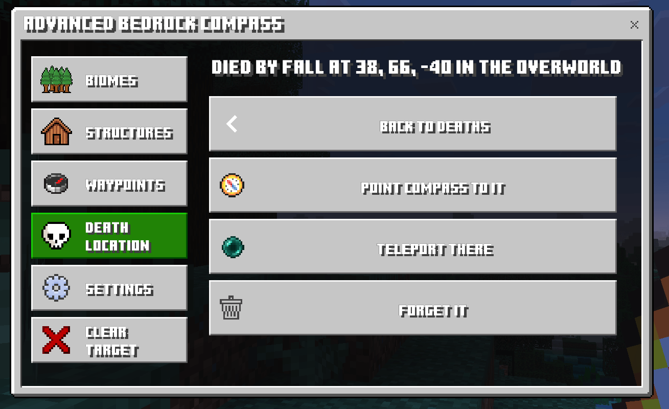 Advanced Bedrock Compass — screenshot 4