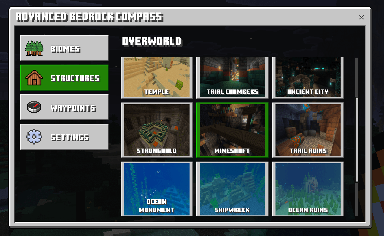 Advanced Bedrock Compass — screenshot 3