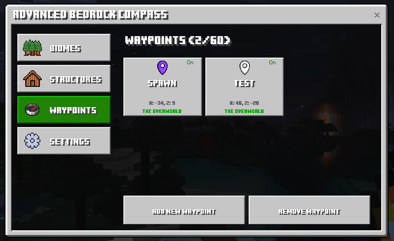 Advanced Bedrock Compass — screenshot 5