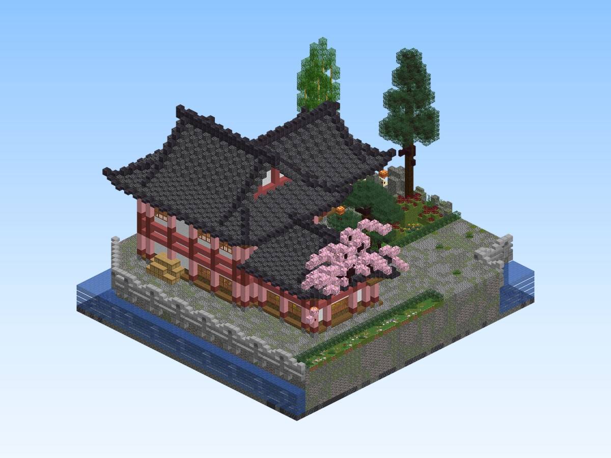 Actual build (render of the schematic or in-game screenshot).