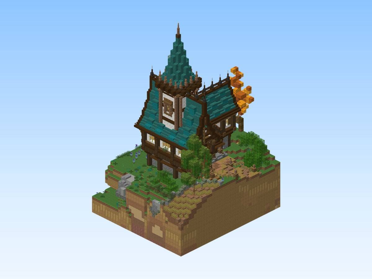 Actual build (render of the schematic or in-game screenshot).