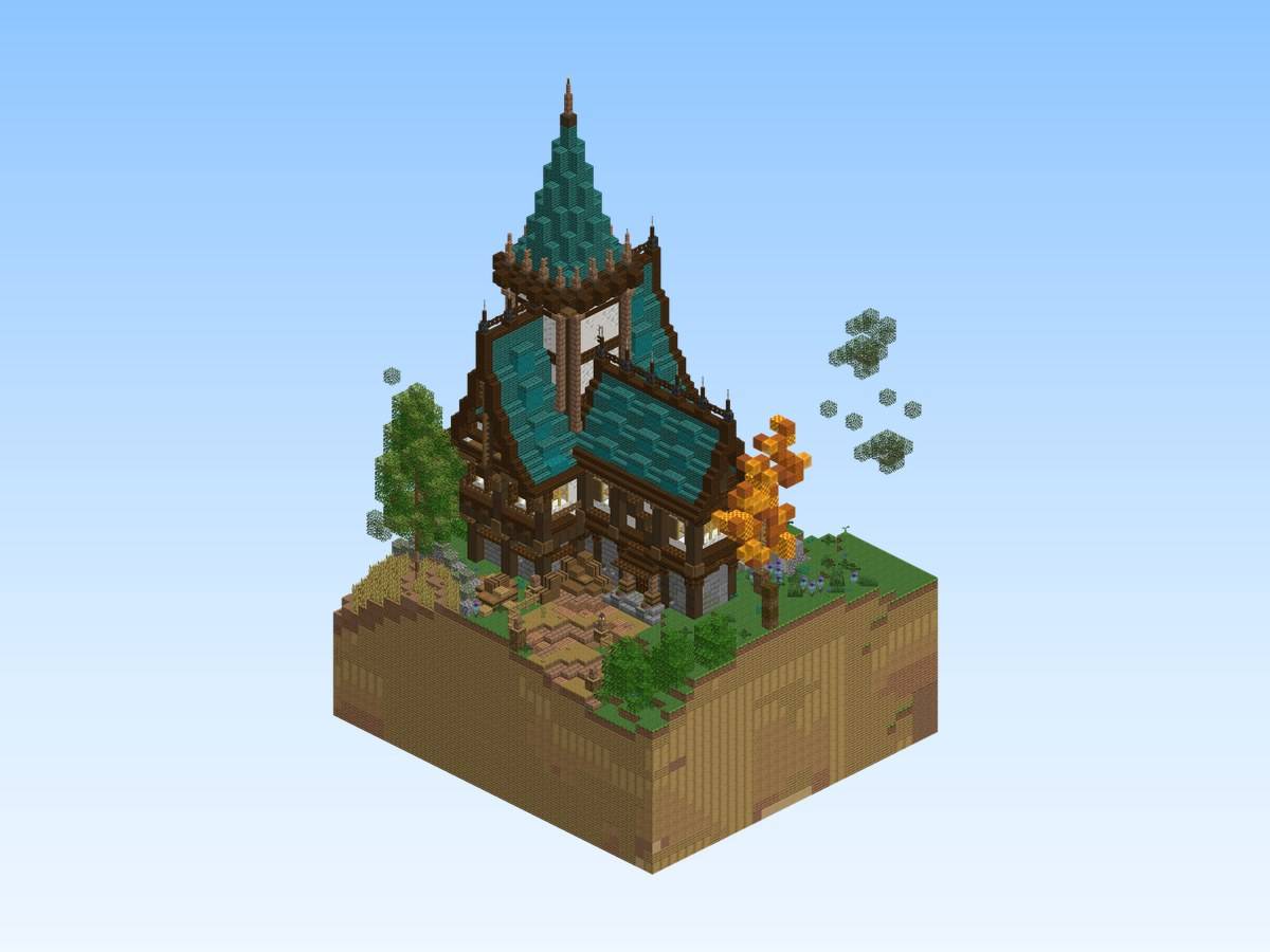 Actual build (render of the schematic or in-game screenshot).