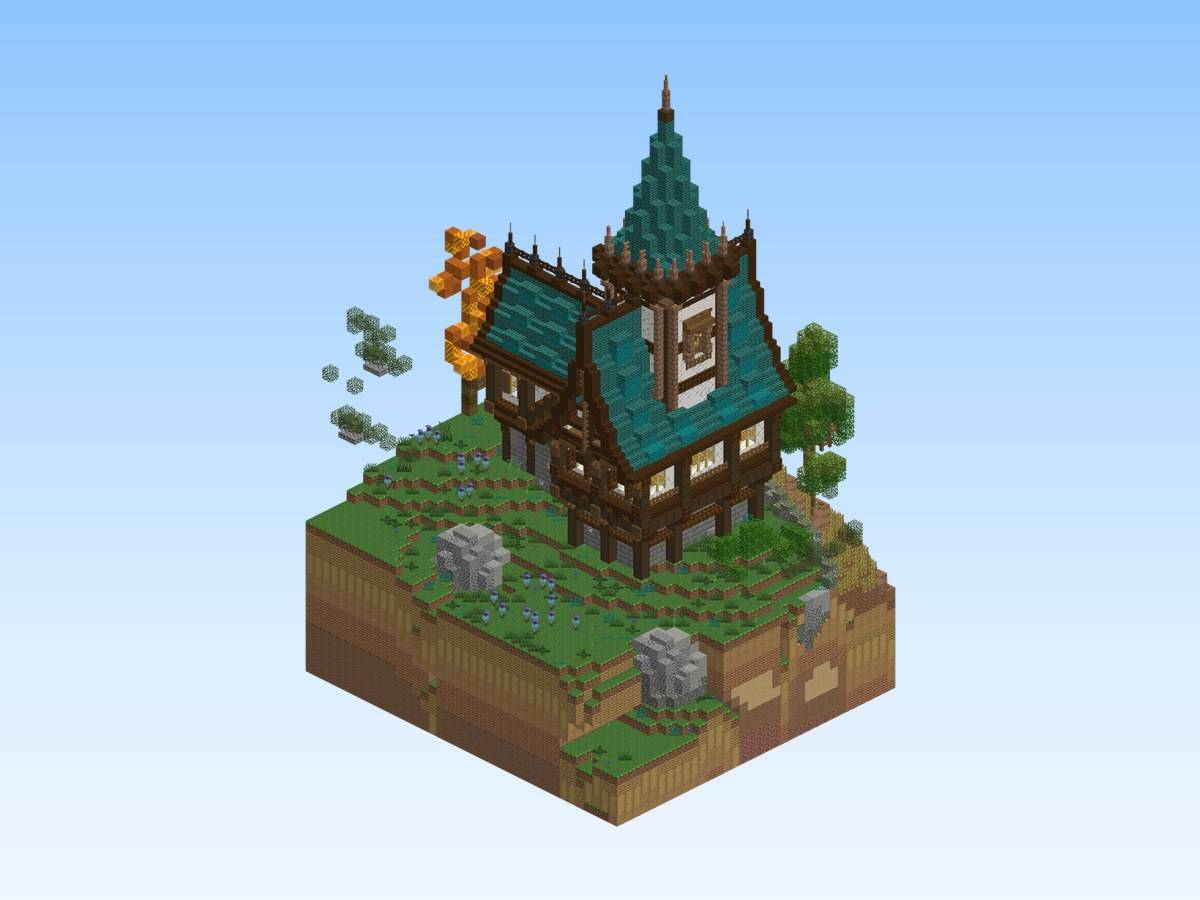 Actual build (render of the schematic or in-game screenshot).