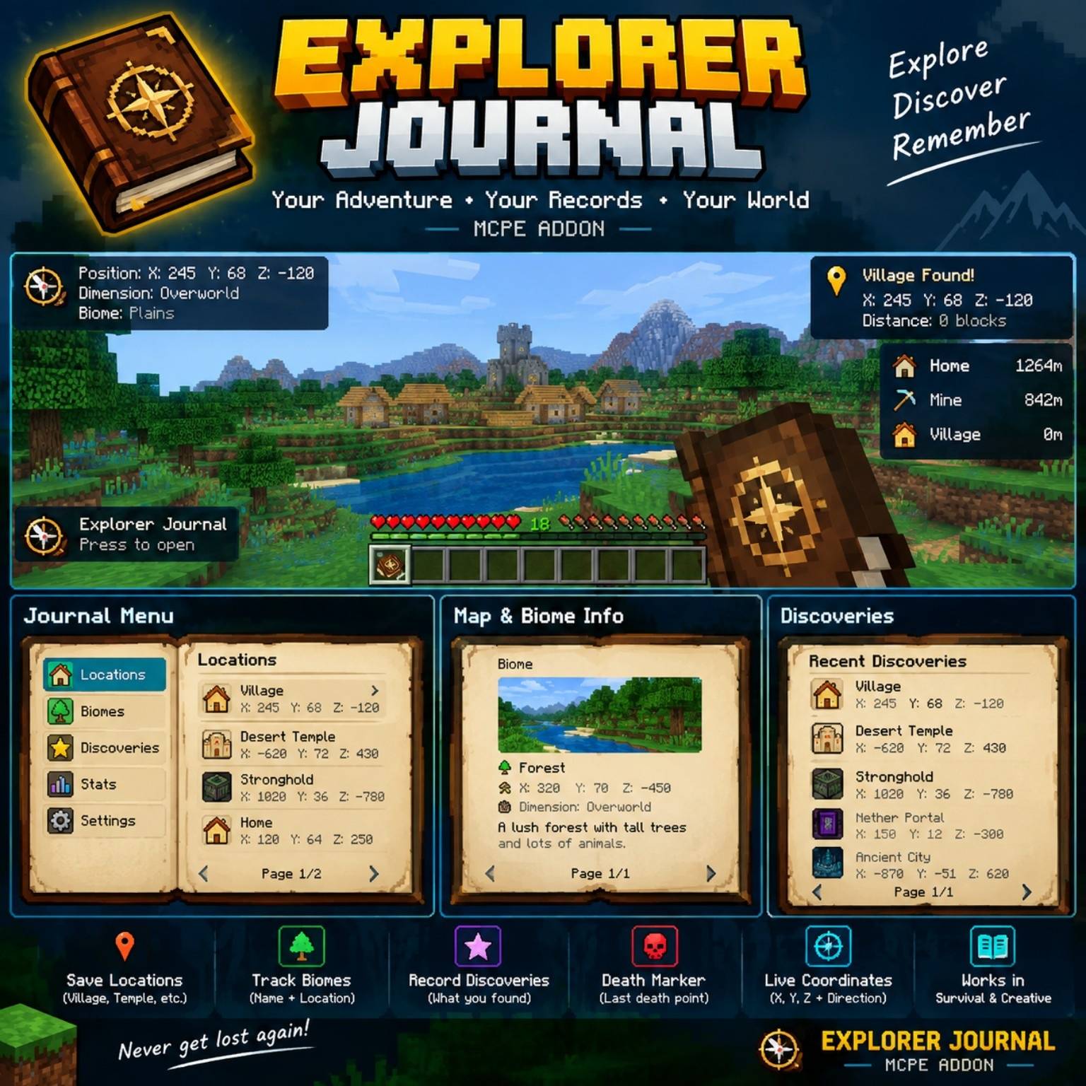 Explorer journal