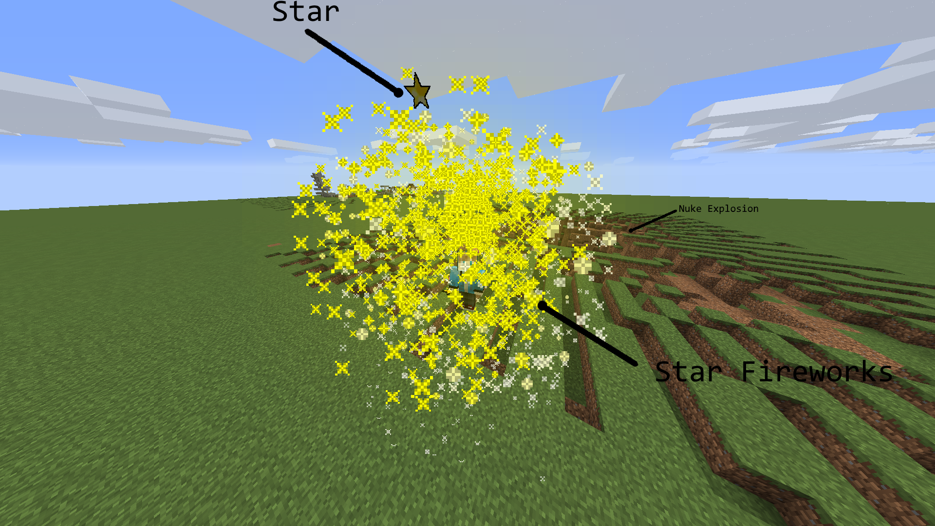 Throwing stars that deal damage.