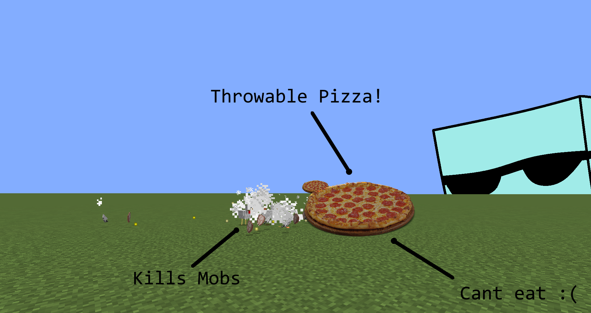 You can't eat it but you can throw it!
