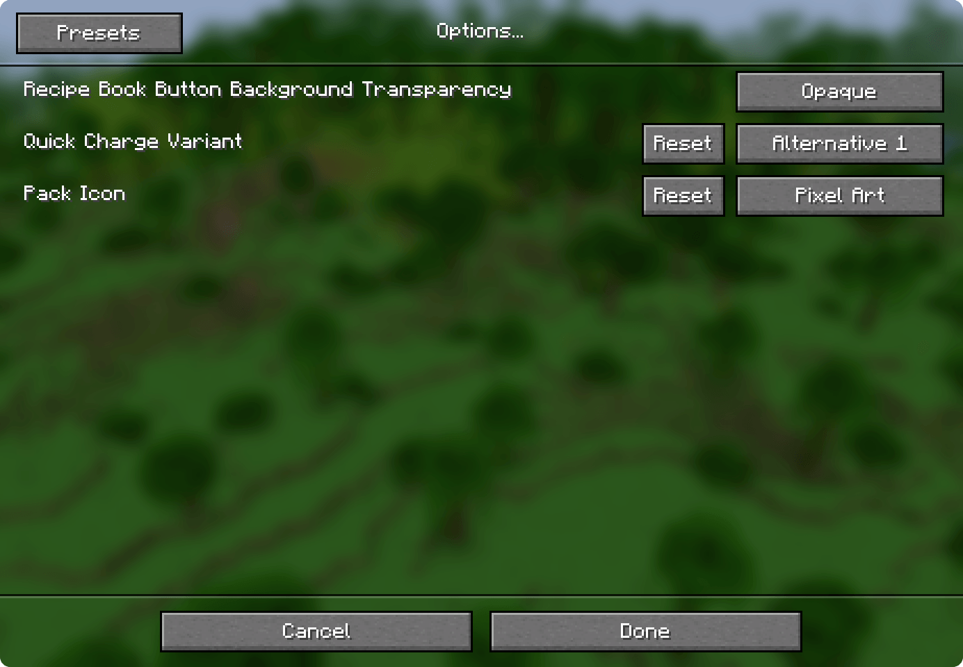 Thumbnail Set your preferences