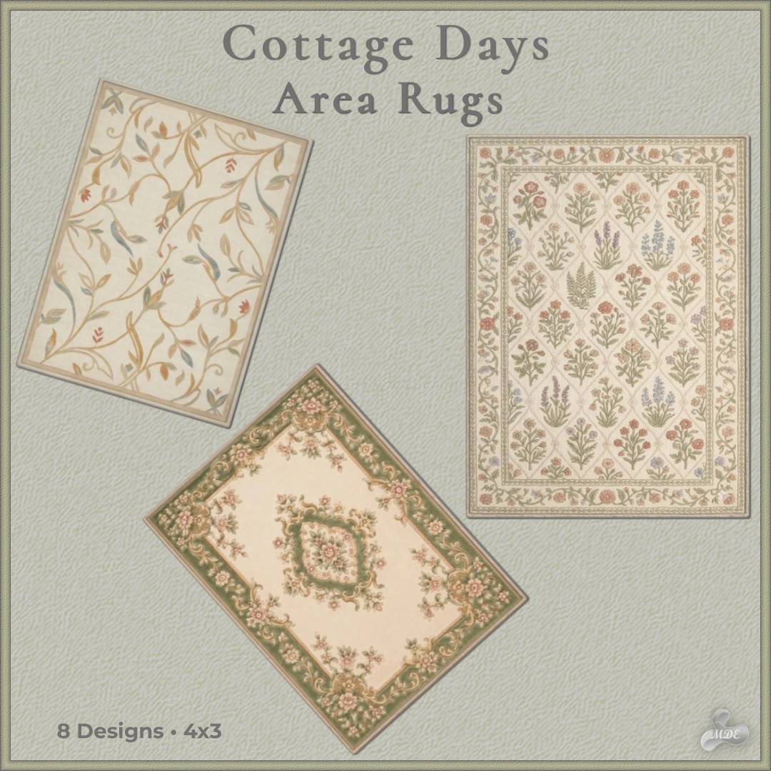 Cottage Days Area Rugs