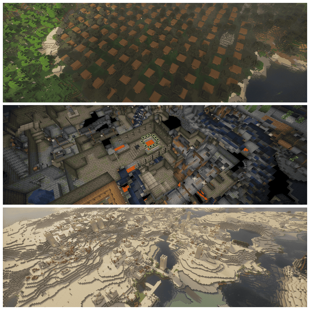 3 default zones by the mod