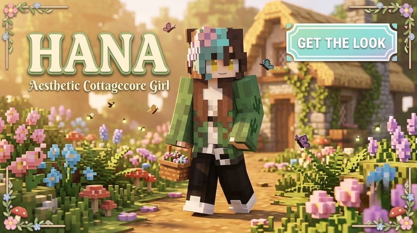 Hana Aesthetic Cottagecore Girl — screenshot 1
