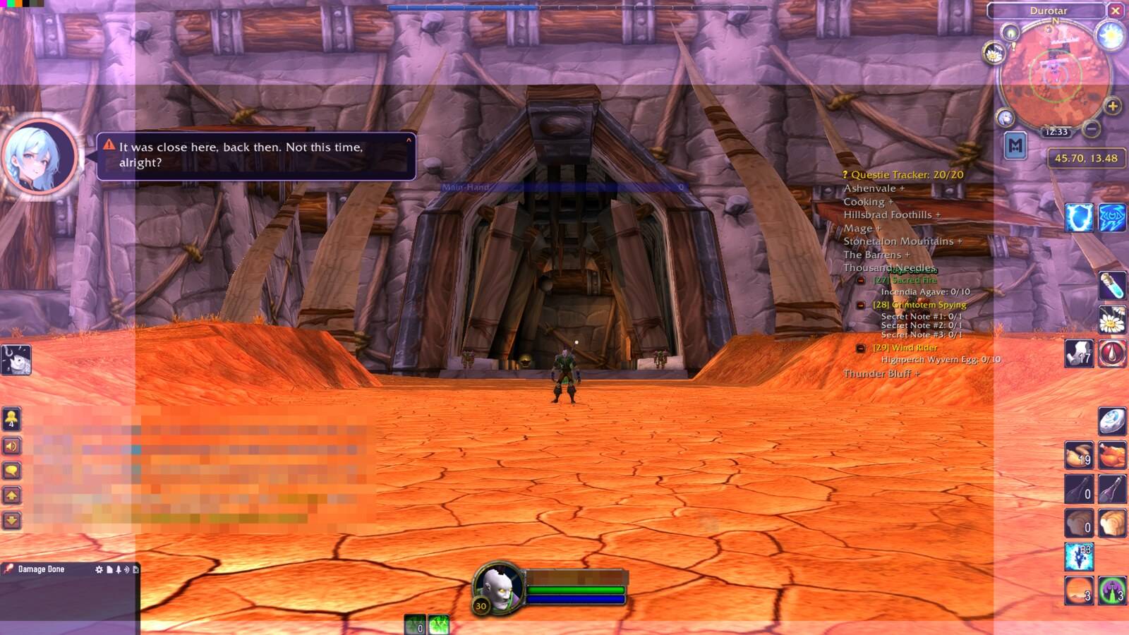 Thumbnail Zone greetings carry your own history: where you nearly died, and how. Never another player's data.