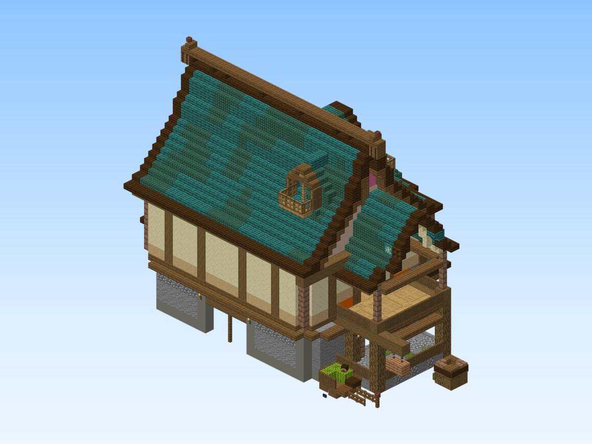 Actual build (render of the schematic or in-game screenshot).