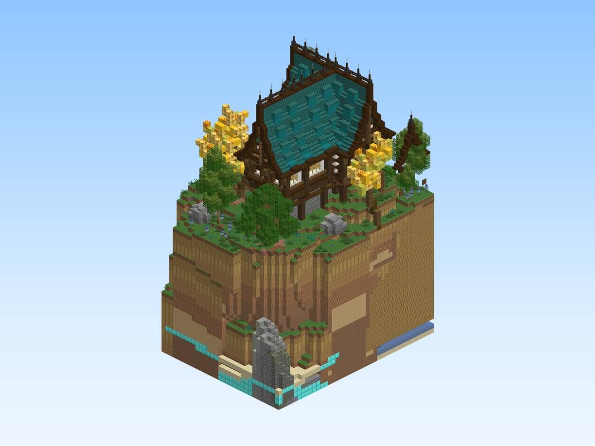 Actual build (render of the schematic or in-game screenshot).