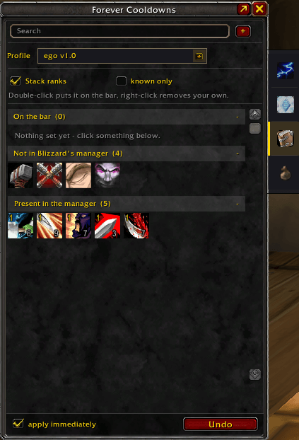 Thumbnail A section that shows exactly what their curated list leaves out. Add anything else by ID, or drag it in from your bags.