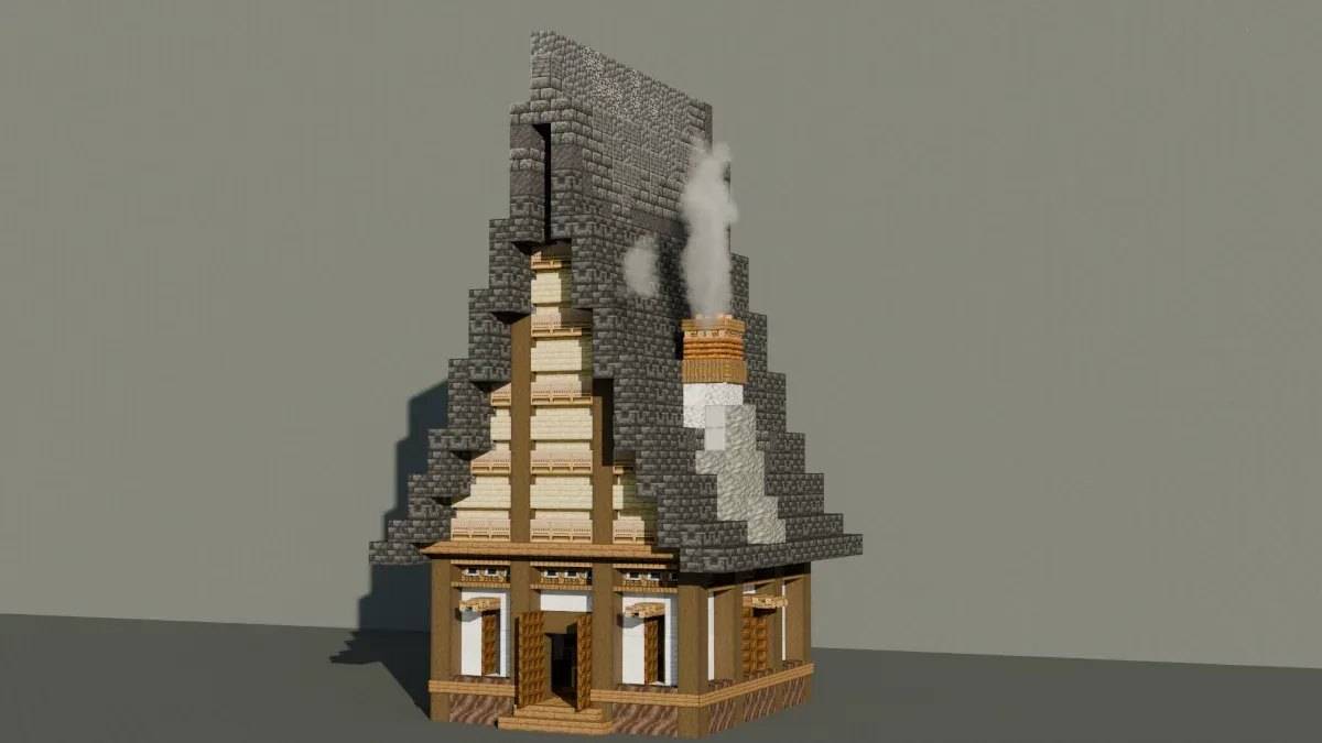 Actual build (render of the schematic or in-game screenshot).