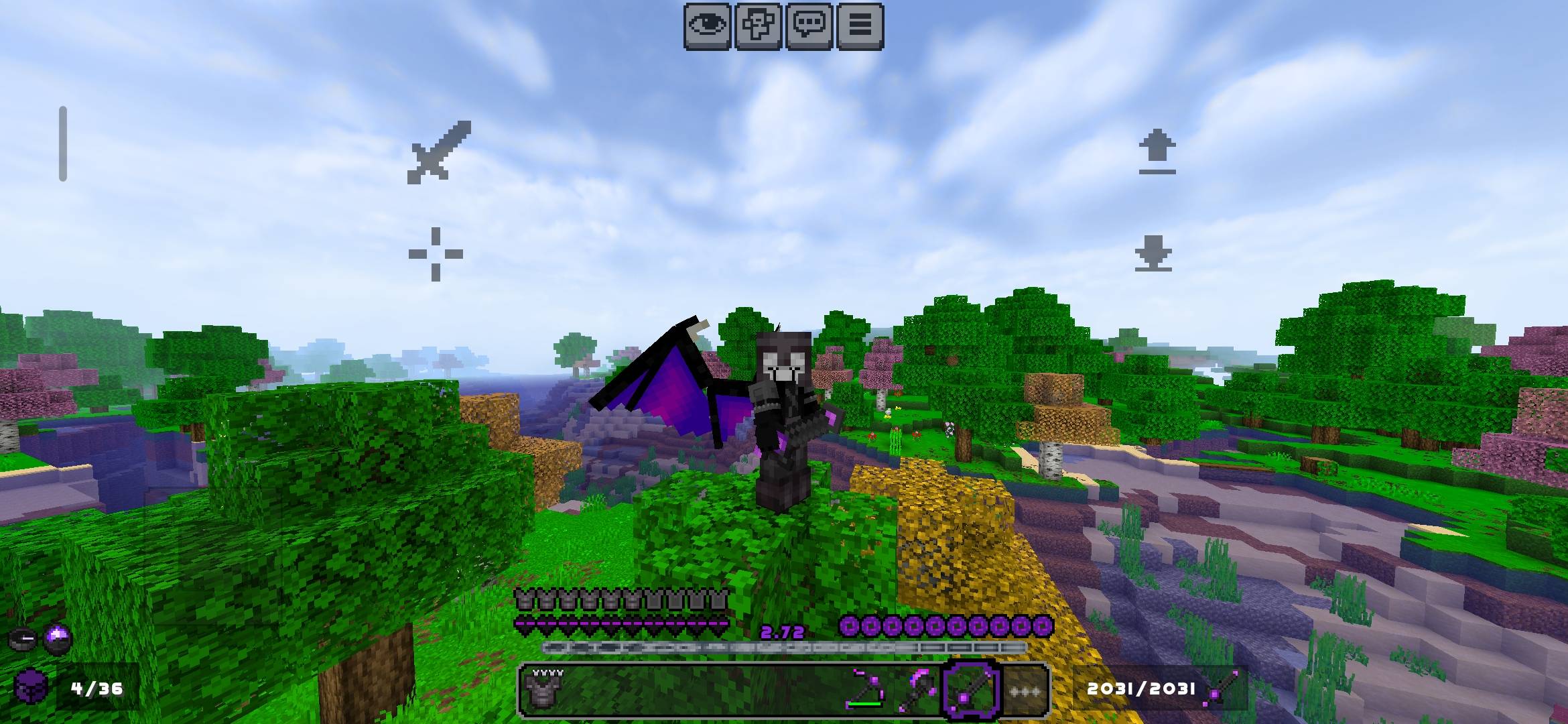 Void-Born Client Definitive screenshot active