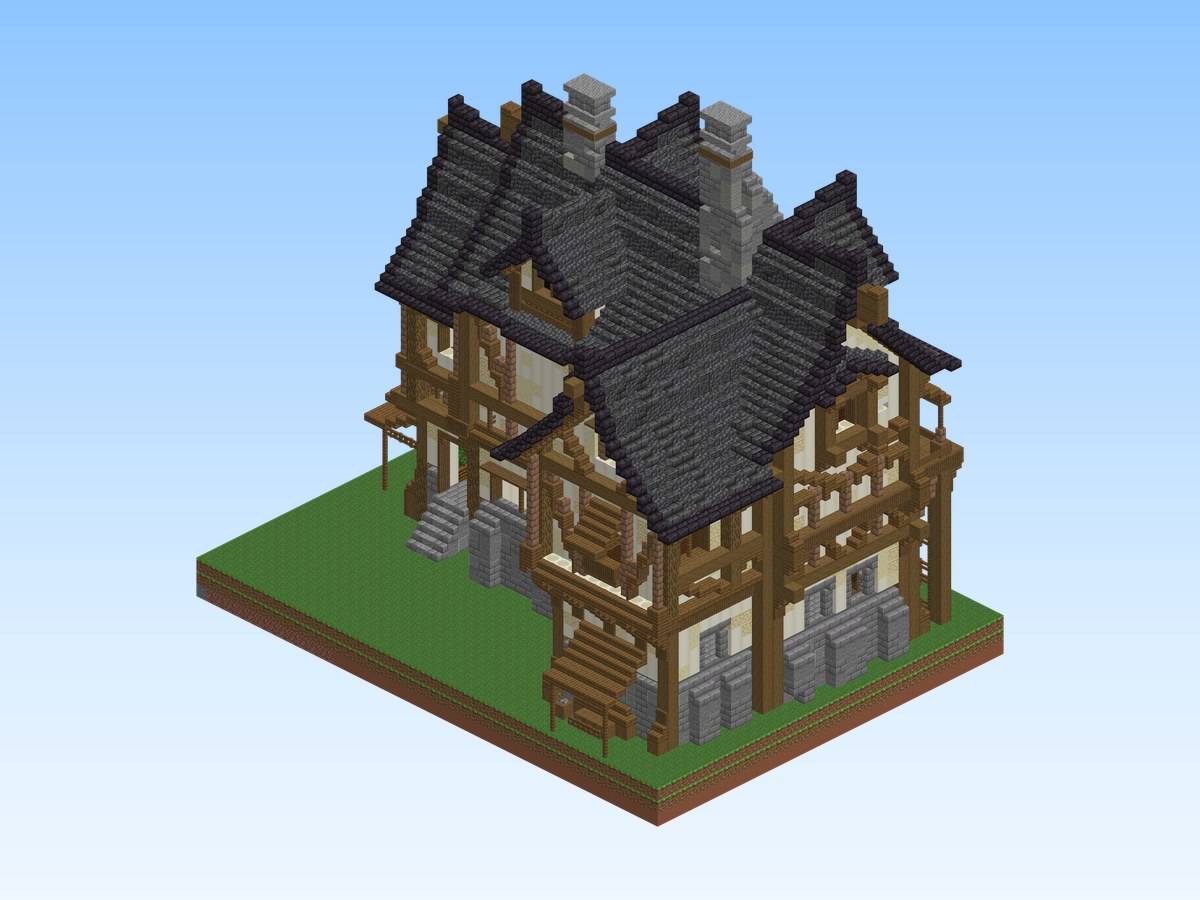 Actual build (render of the schematic or in-game screenshot).