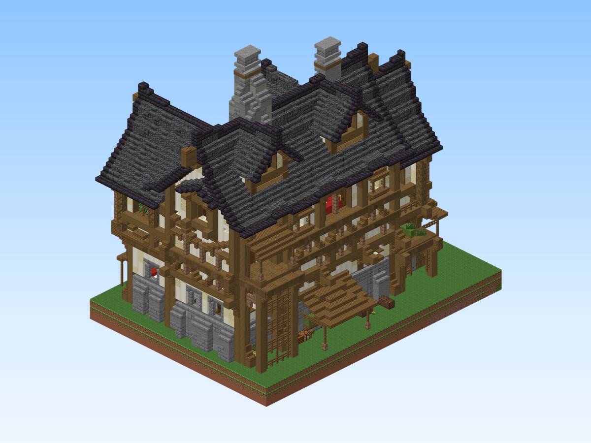 Actual build (render of the schematic or in-game screenshot).