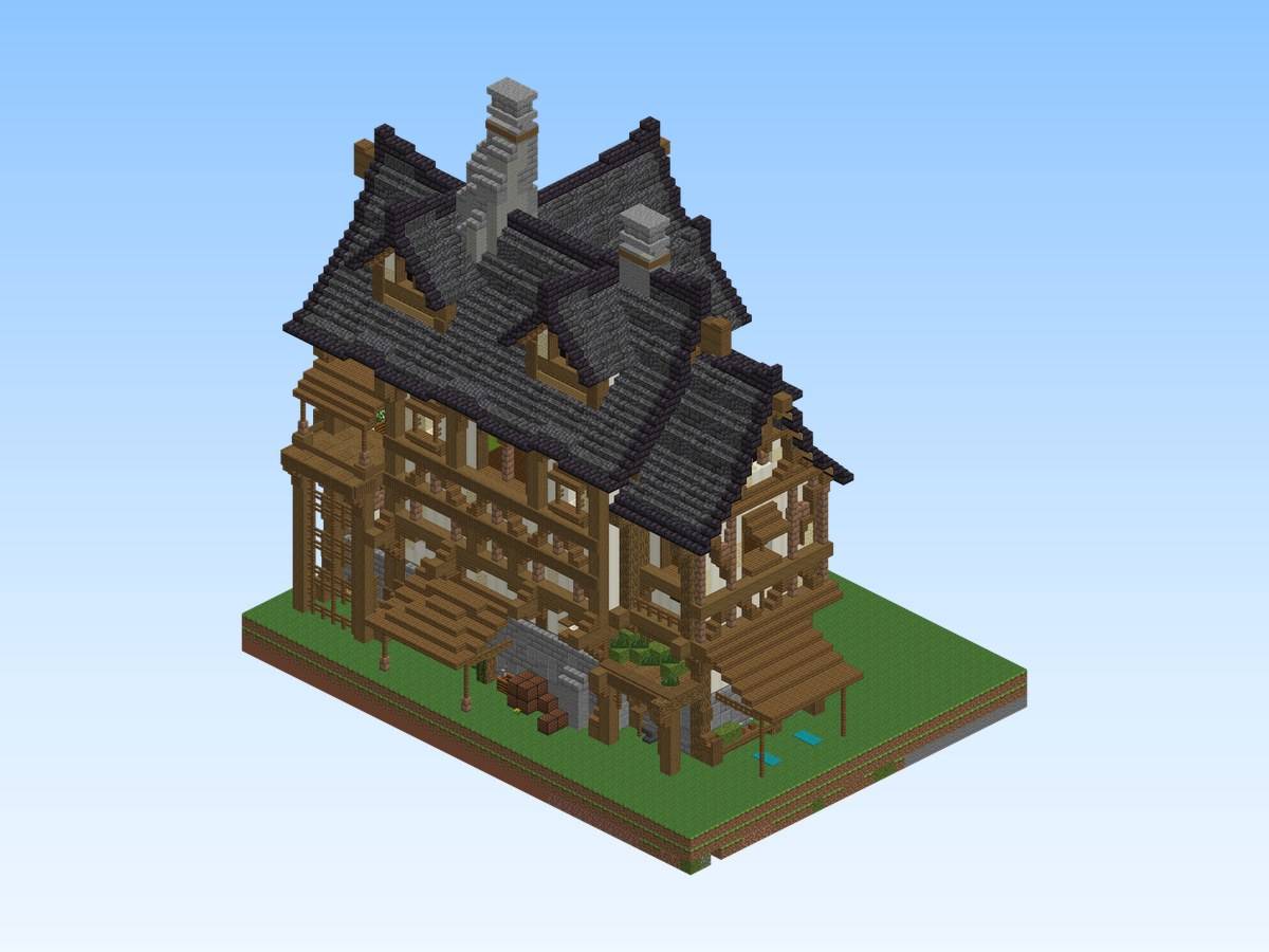 Actual build (render of the schematic or in-game screenshot).