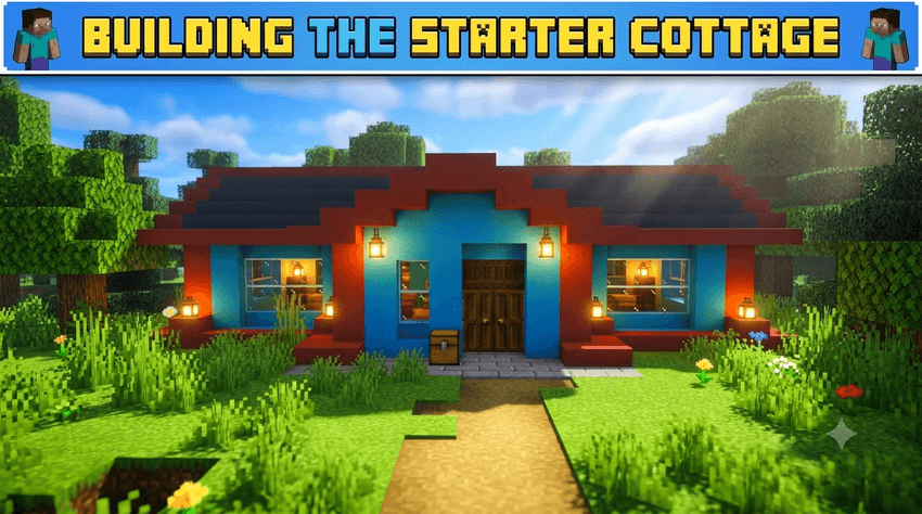Modern Concrete Cottage Survival House | Hardcore | Achievements Enabled — screenshot 1