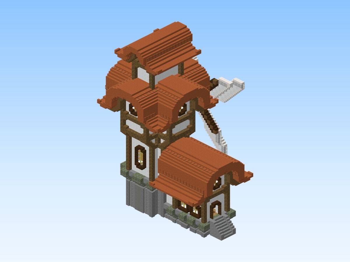 Actual build (render of the schematic or in-game screenshot).