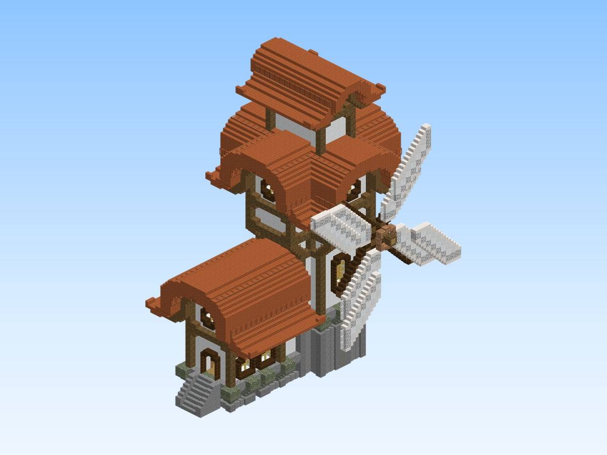 Actual build (render of the schematic or in-game screenshot).