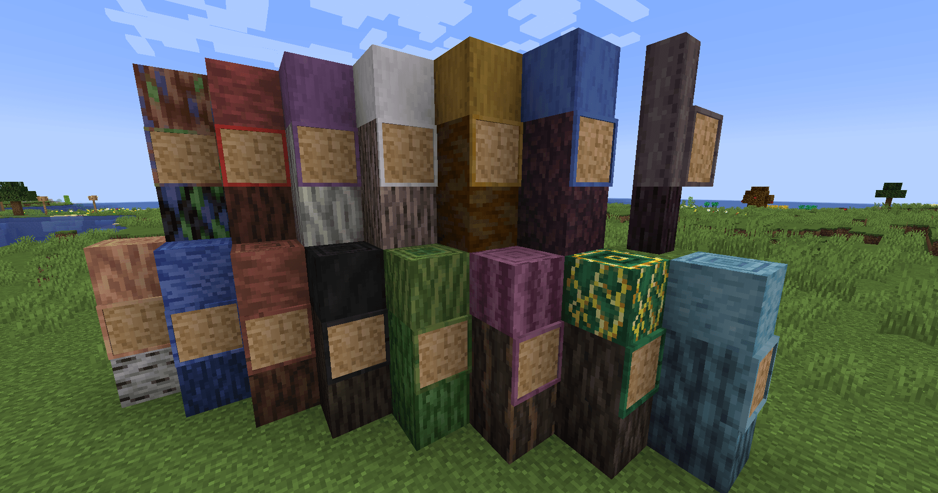 Thumbnail Badge It ! is natively compatible with several mods : - Exposure - display pictures on corkboards ! - Cobblemon, Cobblesafari, Oh the Biome We've Gone, Biome'o Plenty - corkboards variants - Every Compat: Wood Good - corkboards variants