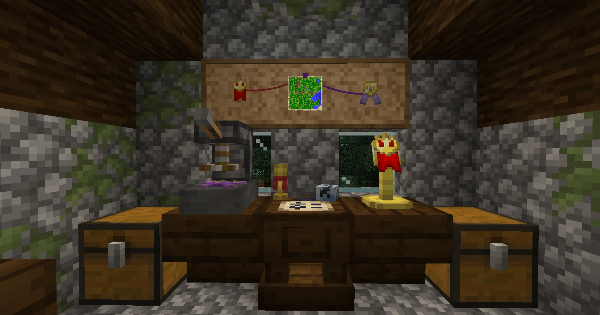 Thumbnail Badge It ! is a vanilla-friendly mod that adds way for players to create custom badges to trade, sell or give away as a reward ! Includes badges display, badges bags, corkboards to display badges and many more !