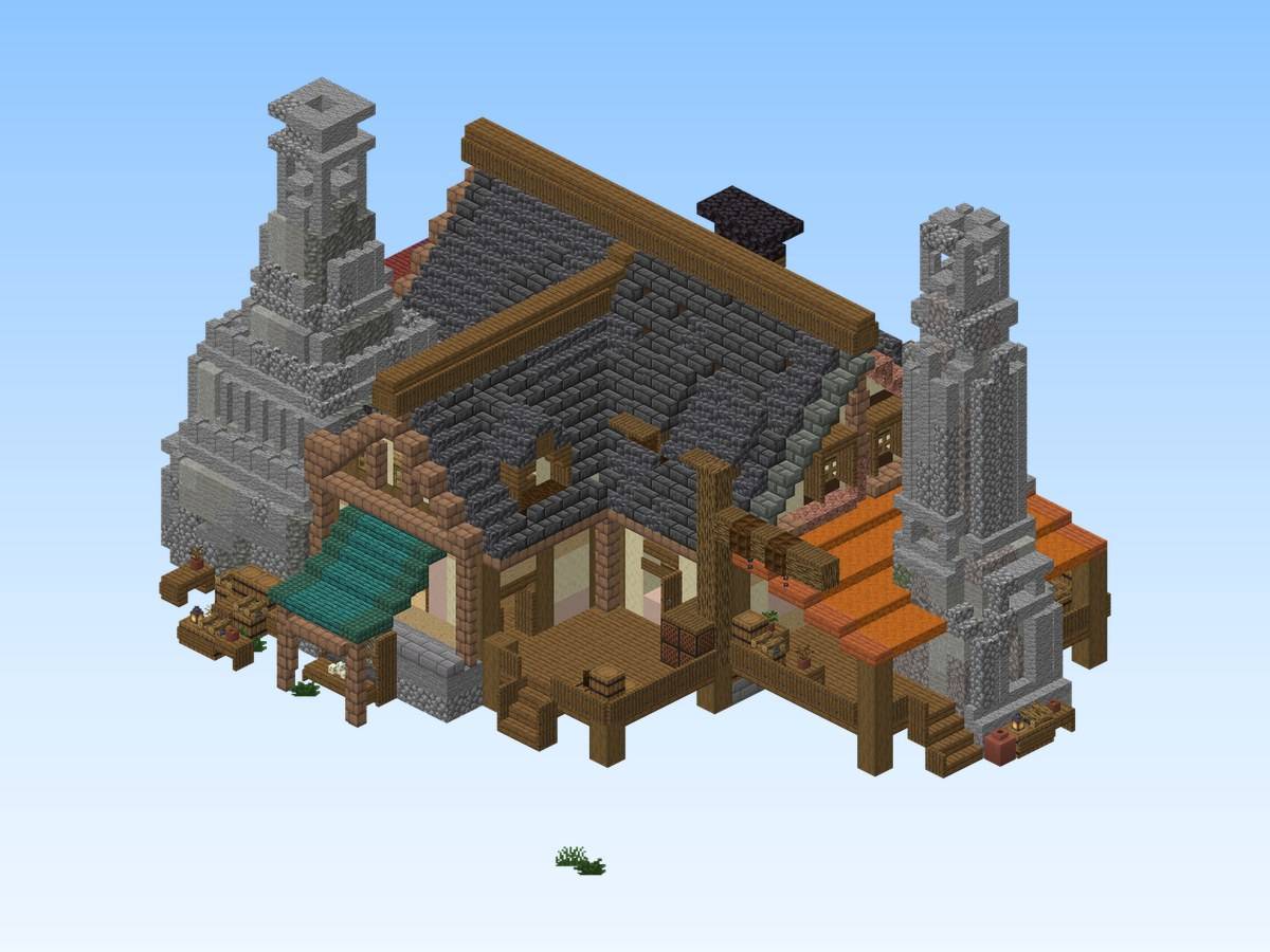 Actual build (render of the schematic or in-game screenshot).