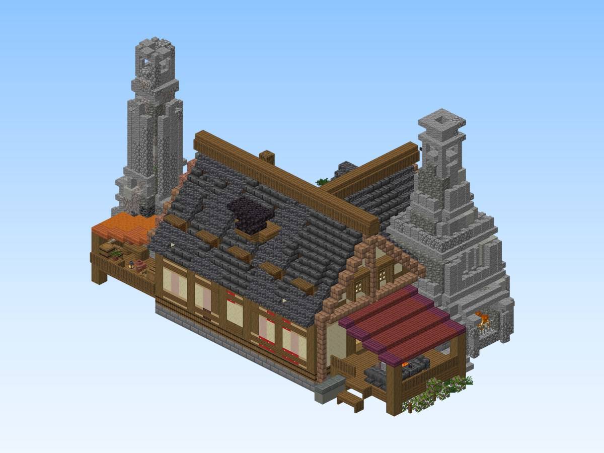 Actual build (render of the schematic or in-game screenshot).
