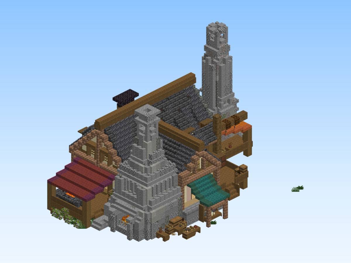 Actual build (render of the schematic or in-game screenshot).