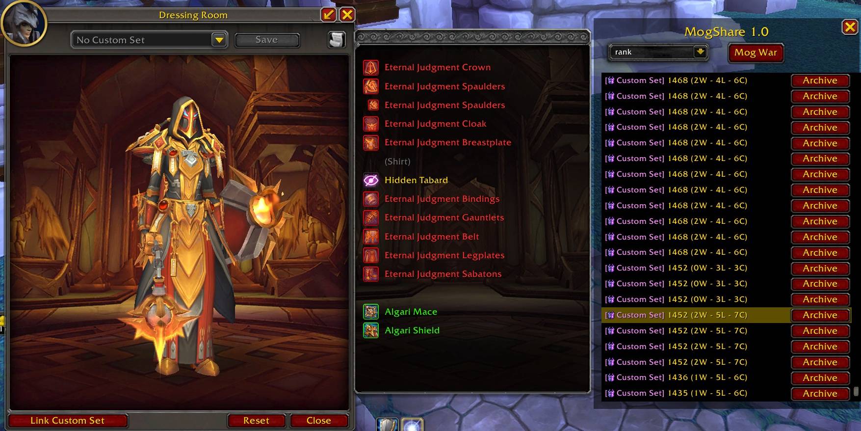 Record, show, and rank mogs that you have seen.