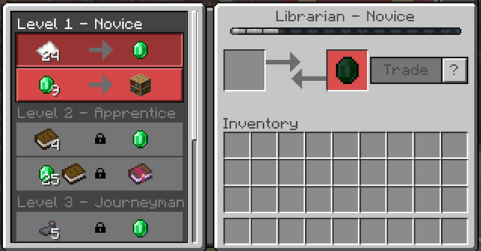 Andy's Visible Villager Trades — screenshot 3