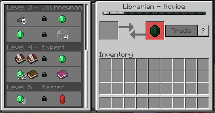 Andy's Visible Villager Trades — screenshot 4