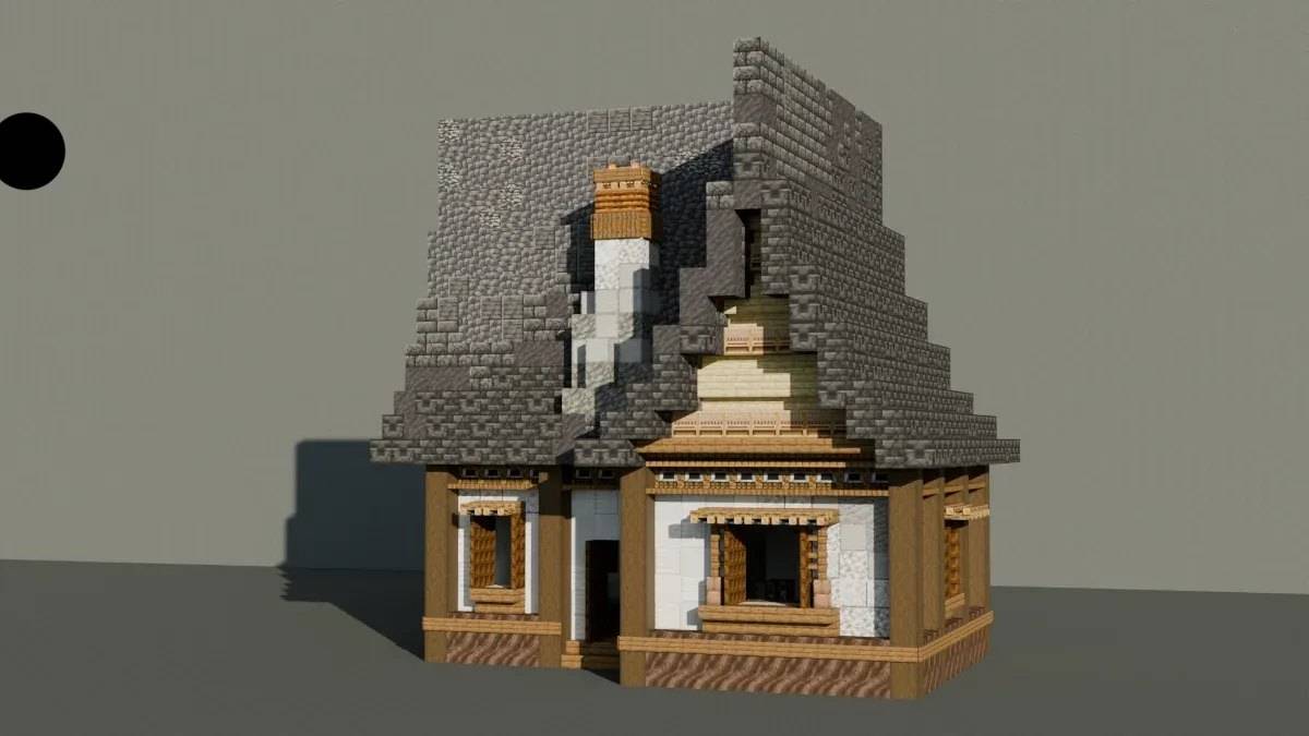Actual build (render of the schematic or in-game screenshot).