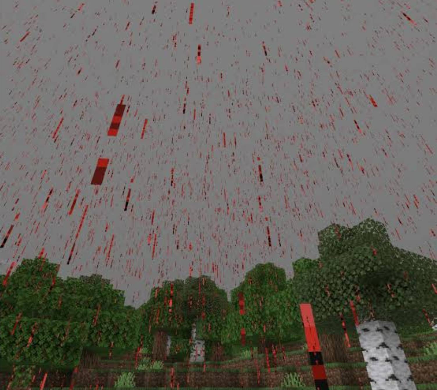 Blood rain (texture pack) — screenshot 1