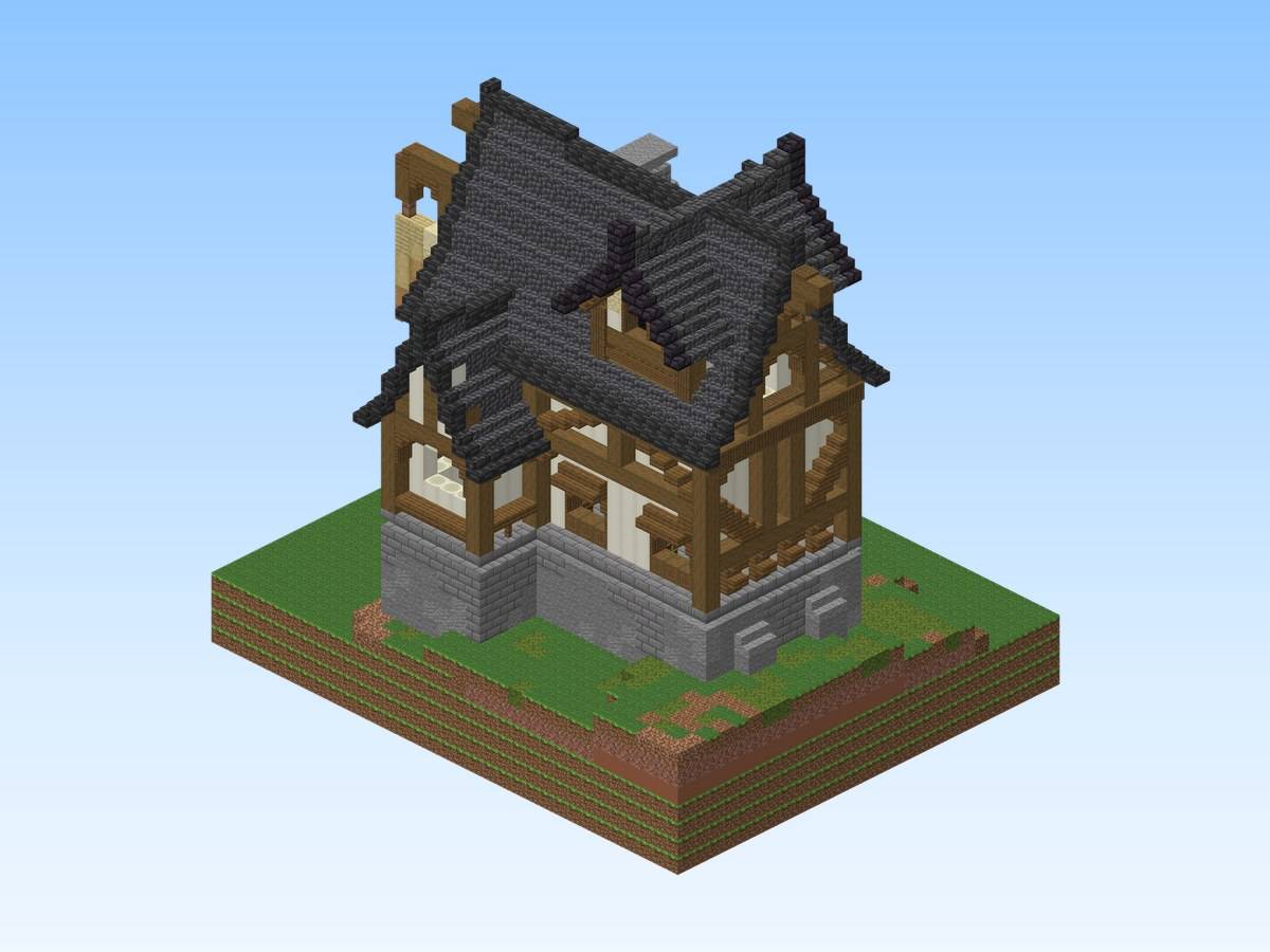 Actual build (render of the schematic or in-game screenshot).
