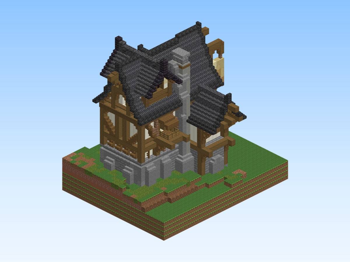 Actual build (render of the schematic or in-game screenshot).