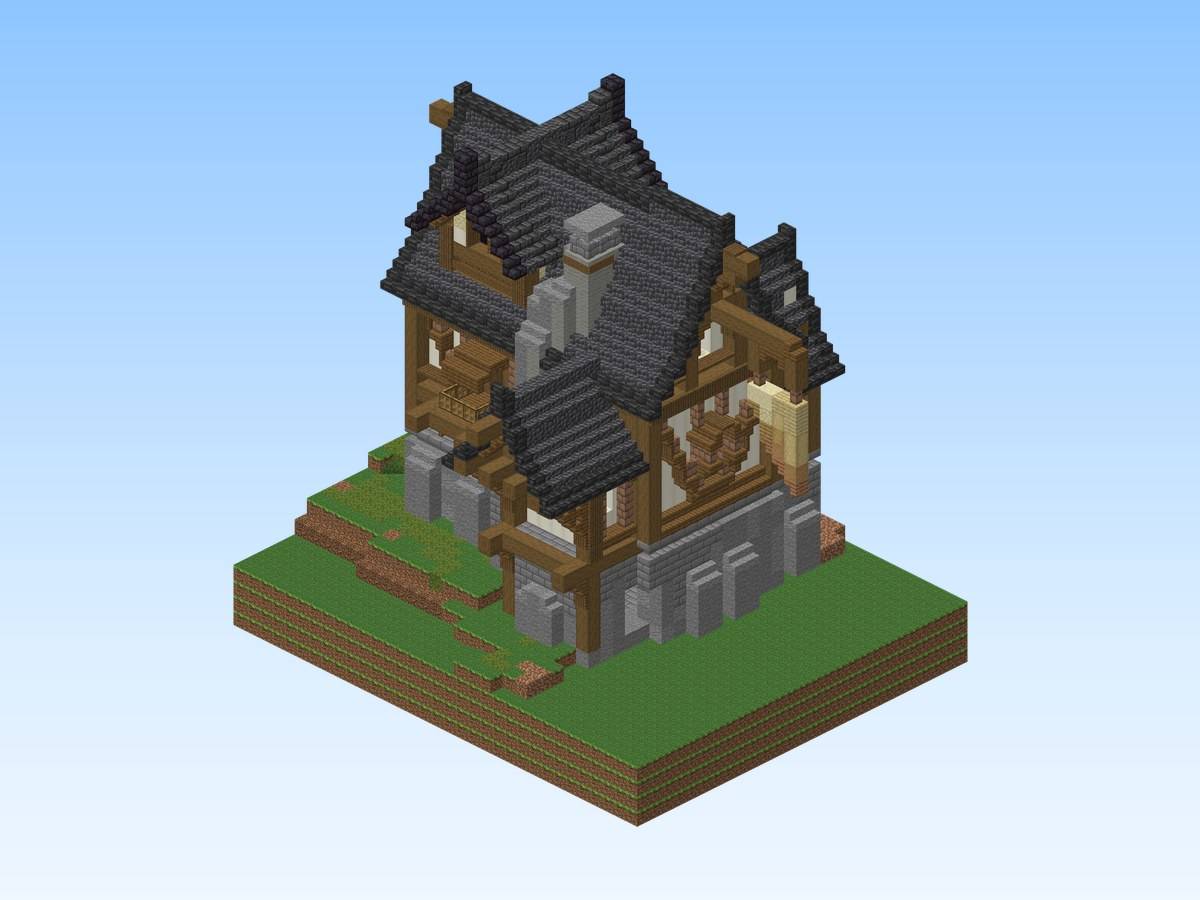 Actual build (render of the schematic or in-game screenshot).