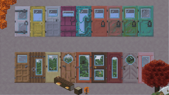 Glass Doors Windowed screenshot active