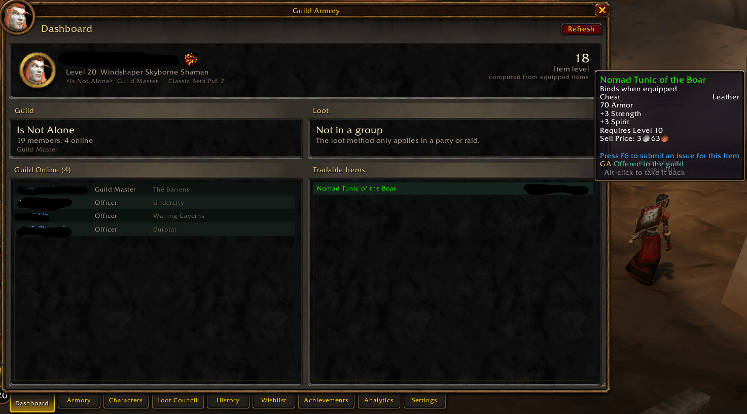 Tradable Items