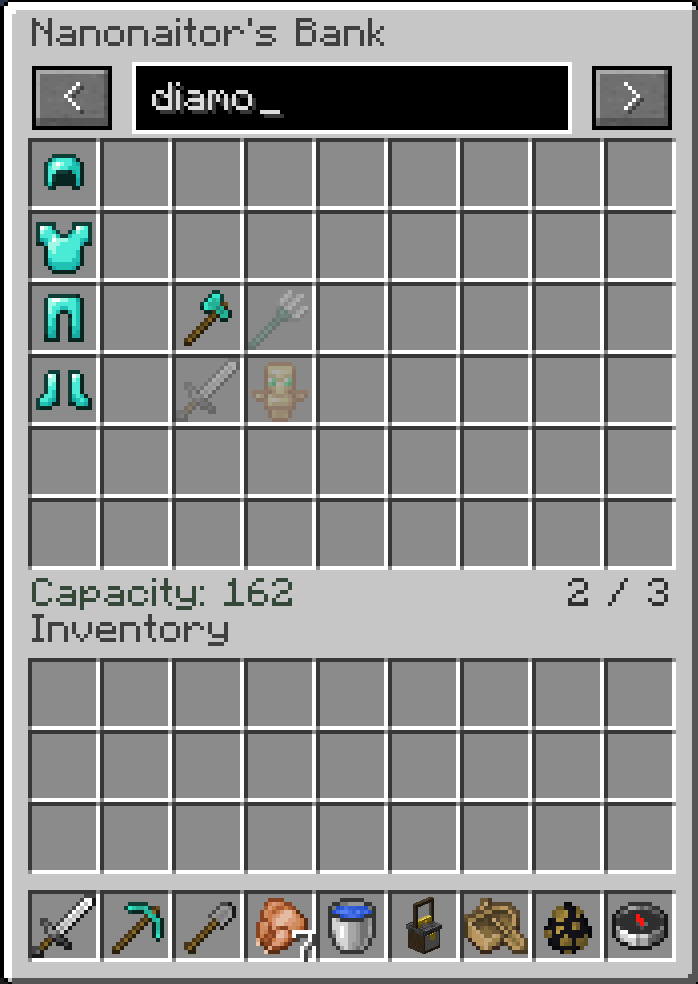 Bank Search Function