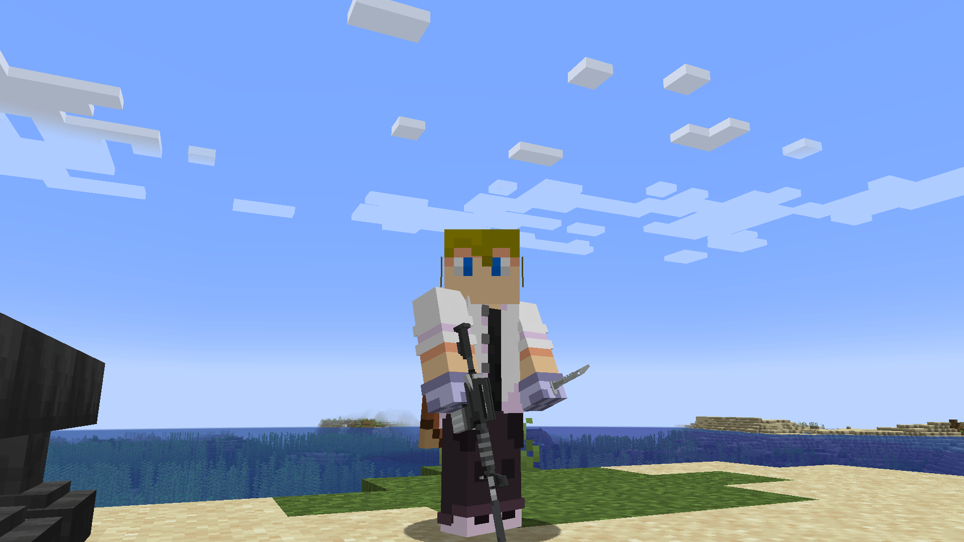 How the M4 and M9 Bayonet look like in Third Person.