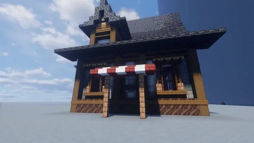 Actual build (render of the schematic or in-game screenshot).