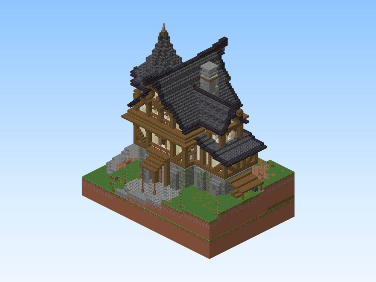 Actual build (render of the schematic or in-game screenshot).