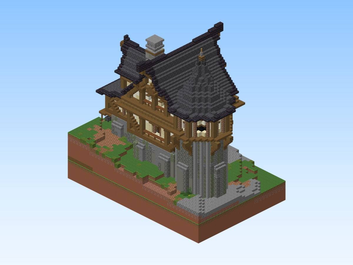 Actual build (render of the schematic or in-game screenshot).