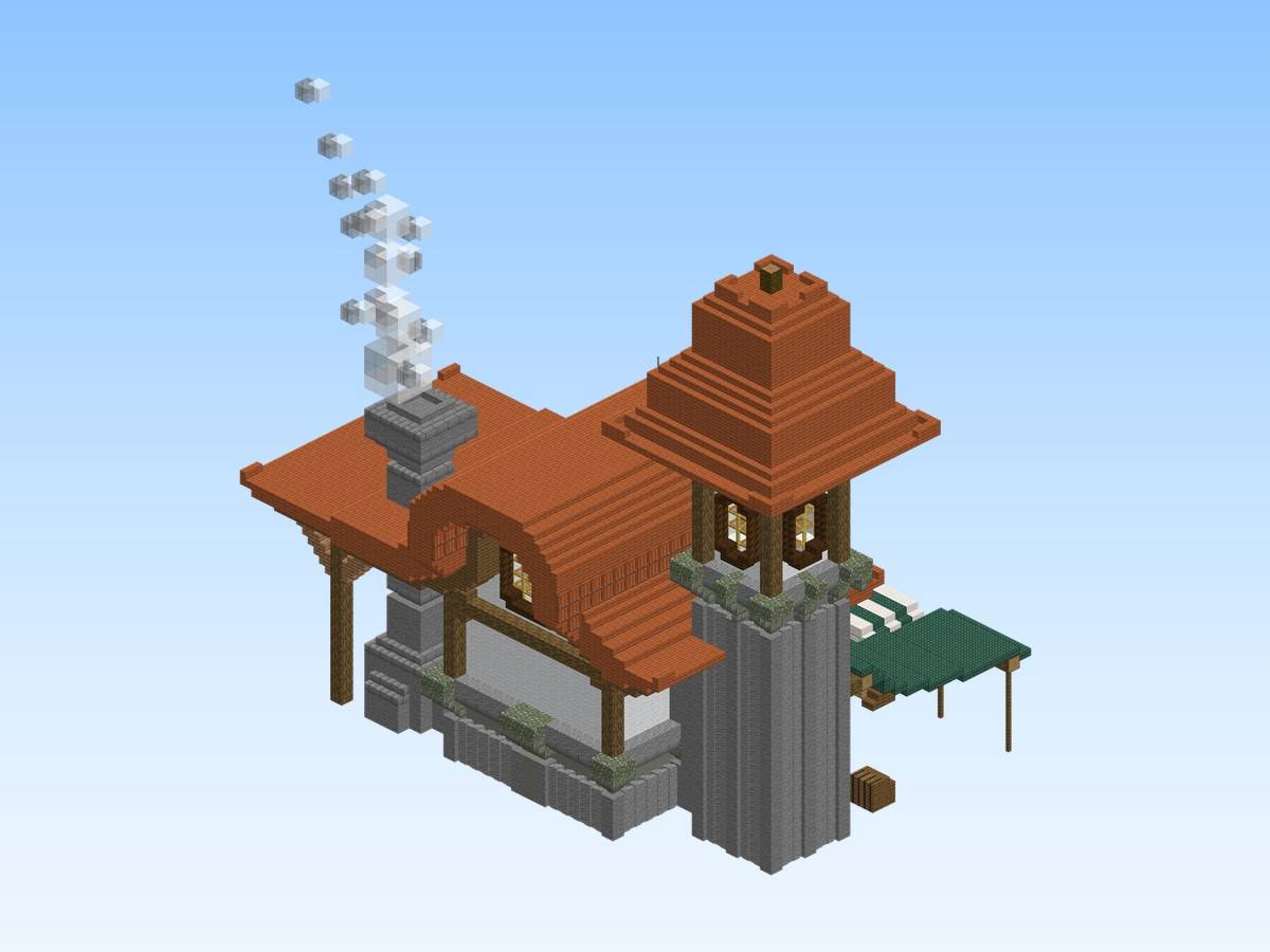 Actual build (render of the schematic or in-game screenshot).