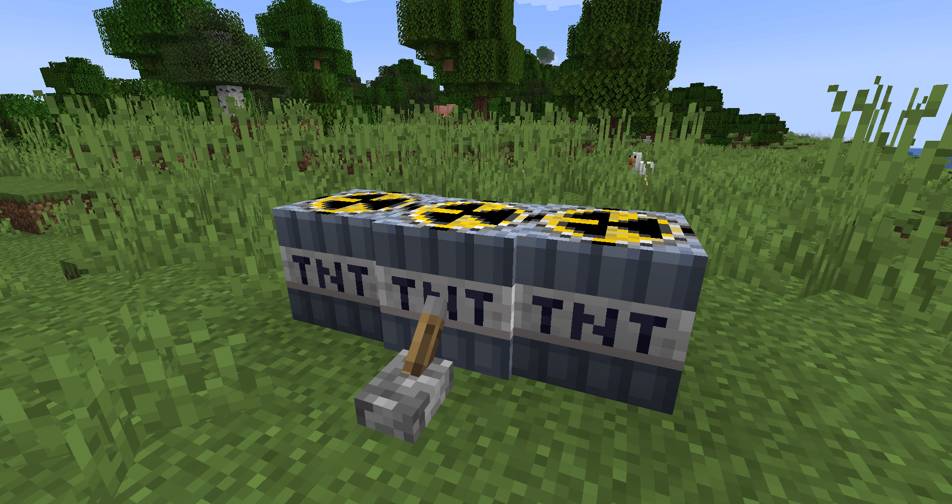 Ignite using a redstone signal